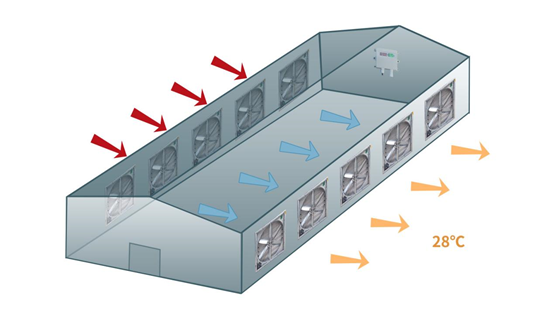 養(yǎng)殖場通風(fēng)示意圖 養(yǎng)殖場通風(fēng)示意圖