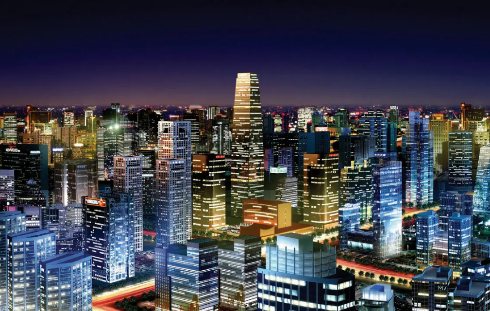 燈光是一個城市繁華的象征 燈光是一個城市繁華的象征