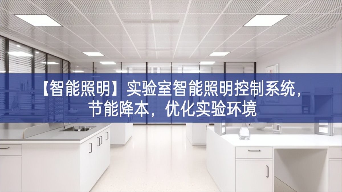 【智能照明】實驗室智能照明控制系統，節(jié)能降本，優(yōu)化實驗環(huán)境