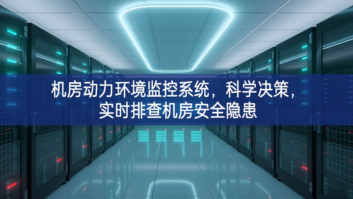 機房動力環(huán)境監(jiān)控系統(tǒng)，科學決策，實時排查機房安全隱患