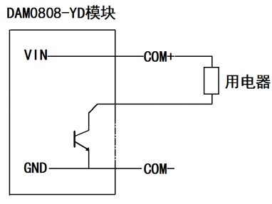 DAM-1600DO-YD 工業(yè)級(jí)IO模塊接線圖 DAM-1600DO-YD 工業(yè)級(jí)IO模塊接線圖