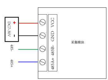 有機(jī)蒸汽傳感器RS485接線 有機(jī)蒸汽傳感器RS485接線