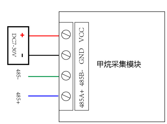 甲烷氣體傳感器接線(xiàn)方式 甲烷氣體傳感器接線(xiàn)方式