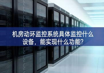 機(jī)房動環(huán)監(jiān)控系統(tǒng)具體監(jiān)控什么設(shè)備，能實(shí)現(xiàn)什么功能?