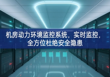 機(jī)房動(dòng)力環(huán)境監(jiān)控系統(tǒng)，實(shí)時(shí)監(jiān)控，全方位杜絕安全隱患