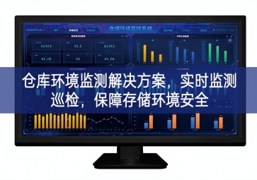 「智慧城市」倉庫環(huán)境監(jiān)測解決方案，實時監(jiān)測巡檢，保障存儲環(huán)境安全