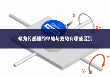 傾角傳感器的單軸與雙軸有哪些區別