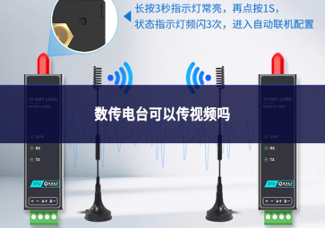 數(shù)傳電臺(tái)可以傳視頻嗎